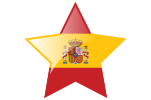 西班牙国旗星图标