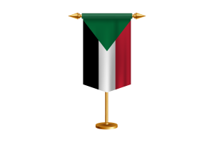 苏丹国旗插图与立场