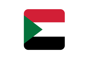 苏丹国旗方形圆形