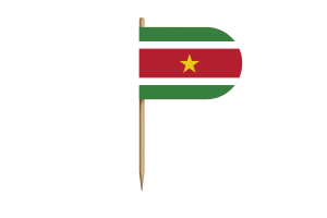 苏里南旗帜桌旗