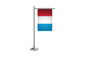 3d 卢森堡站旗