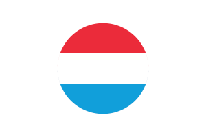卢森堡国旗矢量免费下载