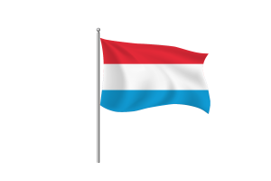 卢森堡国旗剪贴画