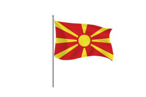 北马其顿国旗剪贴画