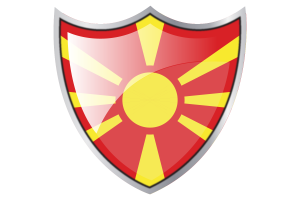 盾牌与北马其顿国旗