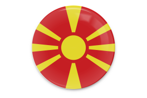 北马其顿国旗矢量艺术