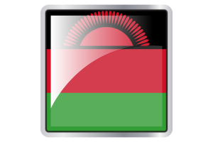 马拉维国旗广场图标