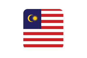 马来西亚国旗方形圆形