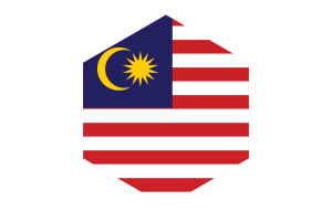 马来西亚国旗六边形