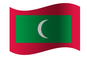 马尔代夫共和国 标志