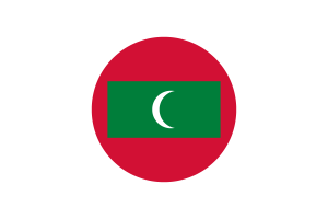 马尔代夫国旗矢量免费下载