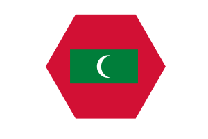马尔代夫国旗矢量免费|SVG 和 PNG