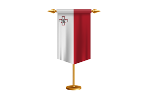 马耳他国旗插图与立场