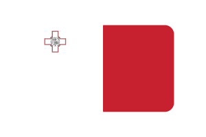 马耳他国旗三角形圆形