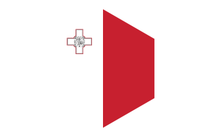 马耳他国旗六边形