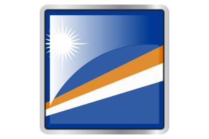 马绍尔群岛国旗广场图标