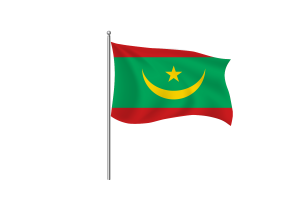 毛里塔尼亚国旗剪贴画