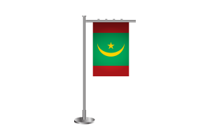 3d 毛里塔尼亚站旗