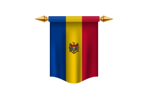 摩尔多瓦国旗皇家旗帜