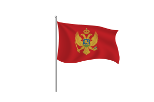 黑山国旗剪贴画