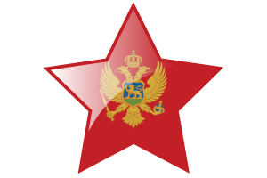 黑山国旗星图标