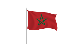 摩洛哥国旗剪贴画