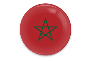 摩洛哥国旗矢量艺术