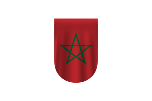 摩洛哥国旗矢量免费下载 （SVG，PNG）