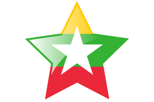 缅甸国旗星图标
