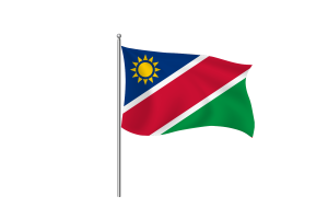 纳米比亚国旗剪贴画