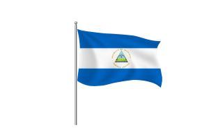 尼加拉瓜国旗剪贴画