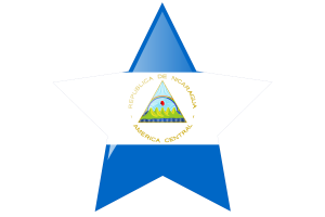尼加拉瓜国旗星图标