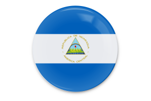 尼加拉瓜国旗矢量艺术