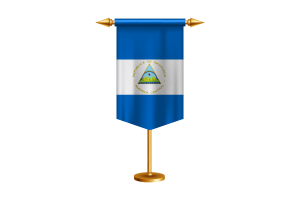 尼加拉瓜国旗插图与立场
