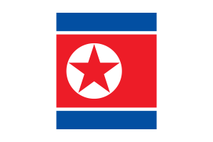 朝鲜国旗 （下载 SVG， PNG）