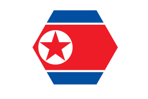 朝鲜国旗矢量免费|SVG 和 PNG