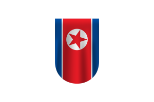 朝鲜国旗矢量自由 Dowanlod （SVG，PNG）
