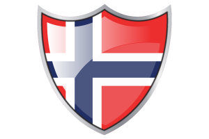 盾牌与挪威国旗