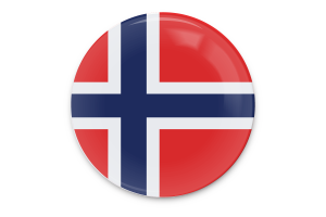 挪威国旗矢量艺术
