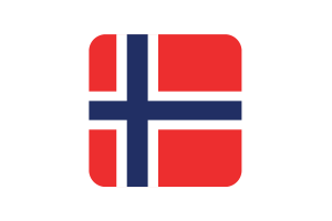 挪威国旗方形圆形