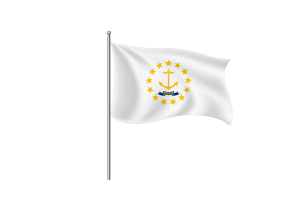 罗德岛州旗符号