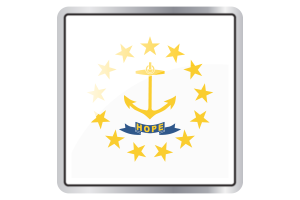 罗德岛旗帜广场图标