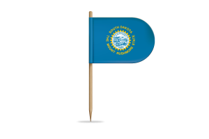 南达科他州旗帜桌旗