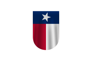 德克萨斯州旗帜矢量免费下载（SVG，PNG）