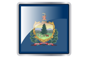 佛蒙特州旗帜广场图标
