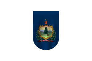佛蒙特州旗帜矢量免费下载（SVG，PNG）