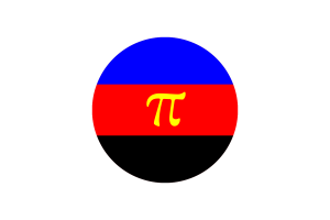 多角恋旗帜矢量免费下载