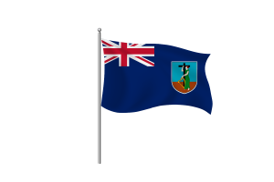 蒙特塞拉特旗帜标志