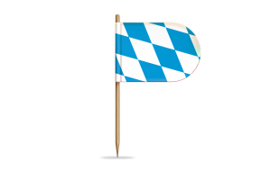 巴伐利亚菱形变体标志桌旗