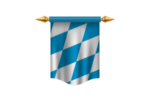 巴伐利亚菱形变体旗帜皇家旗帜